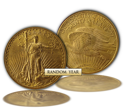 $20 Saint Gaudens Gold MS-62 Quality