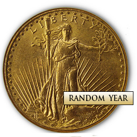 $20 Saint Gaudens Gold MS-65 Quality