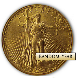 $20 Saint Gaudens Gold MS-66 Quality