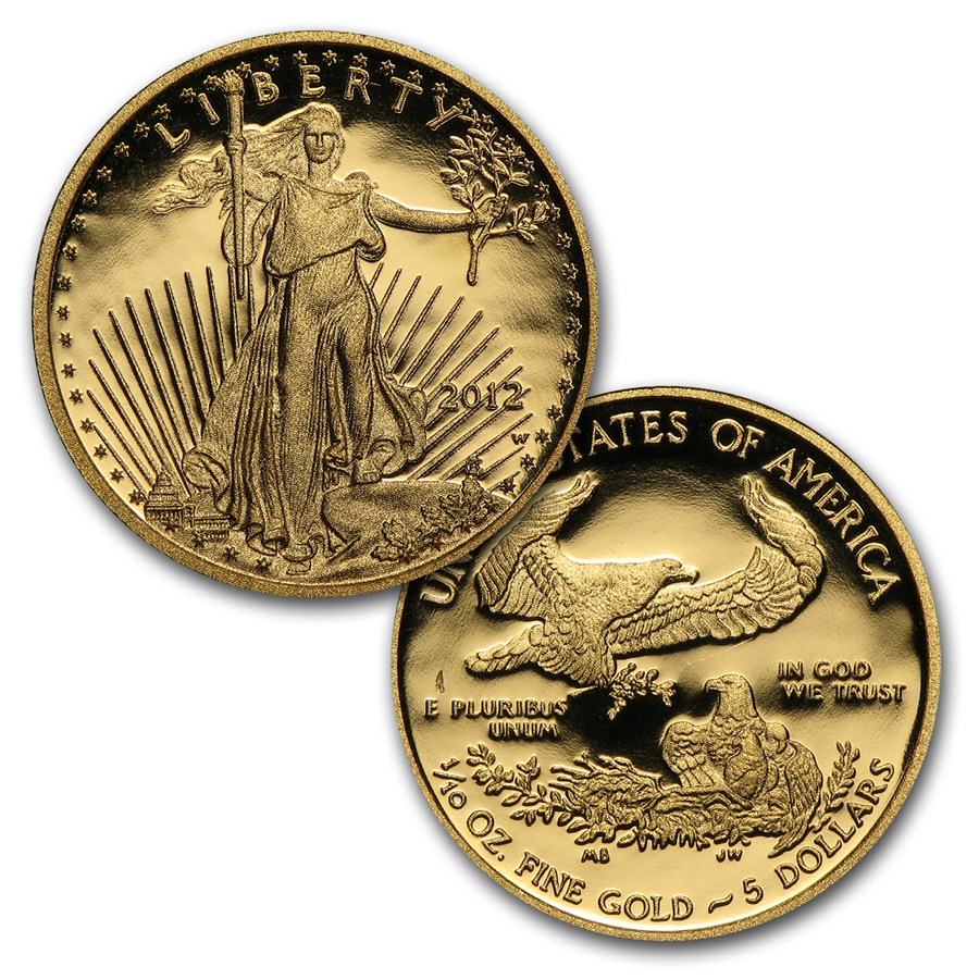 1/10-oz Proof American Gold Eagle (Random Year)