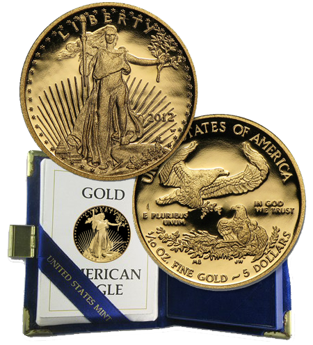1/10-oz Proof American Gold Eagle (Random Year)