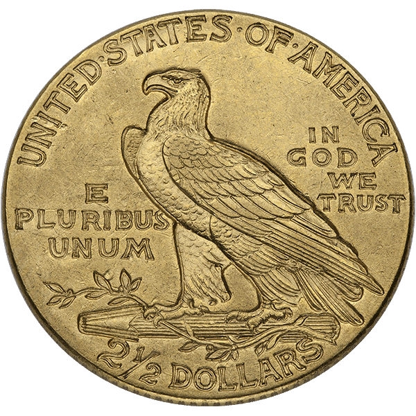 $5 Indian Gold About Uncirculated Quality