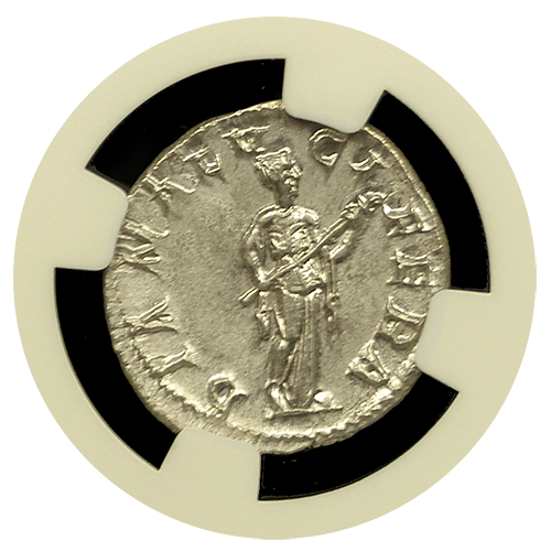 Gordian Iii Silver Denarius Mint State