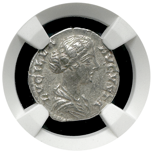 Roman Lucilla Silver Denarius Choice Very Fine