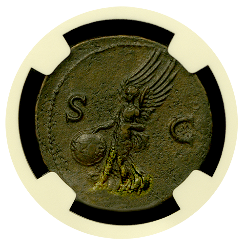 Roman Nero AE As NGC Extremely Fine