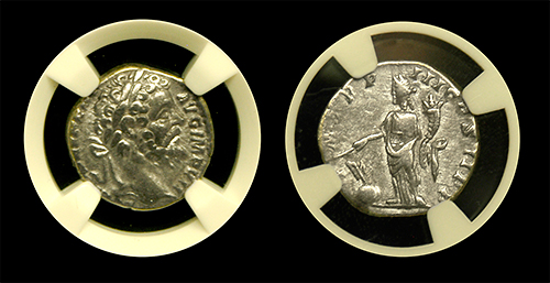 Sept. Severus | Roman Silver | Denarius | CH-VF | Both Sides Sept. Severus | Roman Silver | Denarius | CH-VF | Both Sides