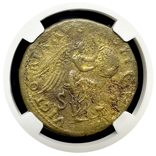 Vespasian Bronze Sestertius in Fine Style Choice Very Fine