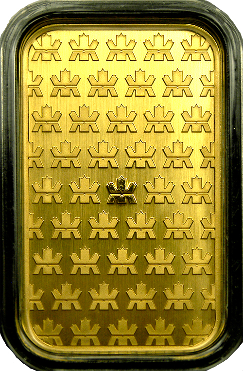 1-oz Royal Canadian Mint Gold Bar