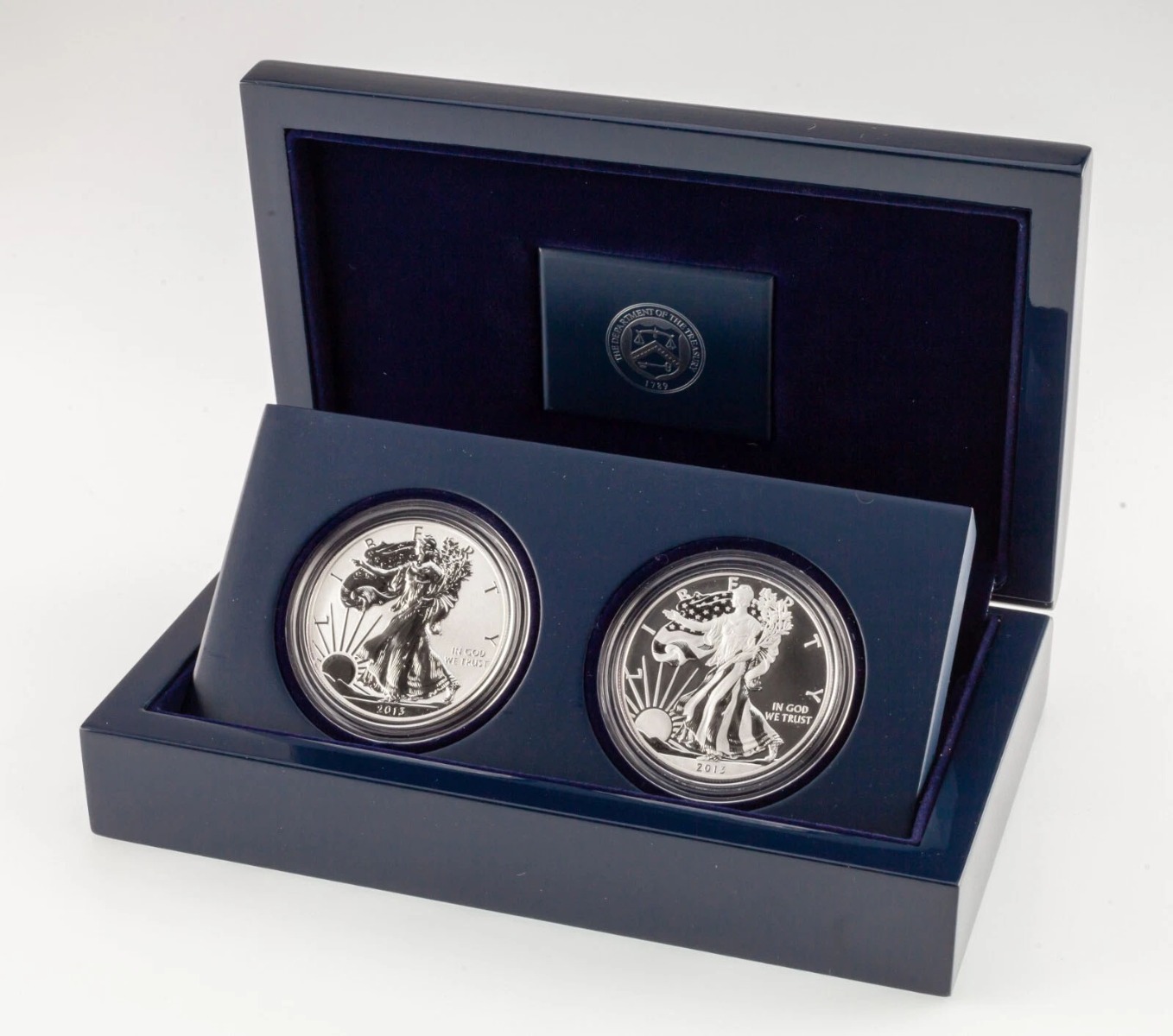 2013 West Point Silver Eagle Two-Coin Proof Set (Proof & Reverse Proof)
