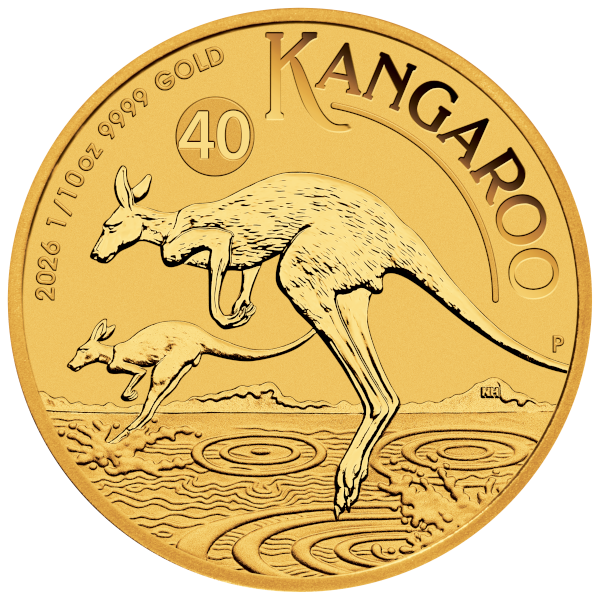 2026 1/10-oz Australian Gold Kangaroo