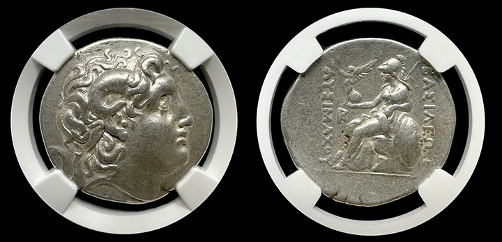Thrace | Lysimachus | Tetradrachm | CH-VF 5x4 FS | Both Sides Thrace | Lysimachus | Tetradrachm | CH-VF 5x4 FS | Both Sides