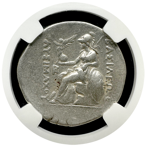 Thrace | Lysimachus | Tetradrachm | CH-VF 5x4 FS | Reverse Thrace | Lysimachus | Tetradrachm | CH-VF 5x4 FS | Reverse