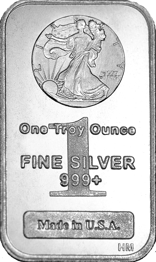 1-oz Walking Liberty Silver Bar 1-oz Walking Liberty Silver Bar