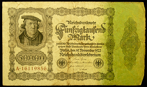 Twelve Different German Hyperinflation Notes - Mint Condition Twelve Different German Hyperinflation Notes - Mint Condition