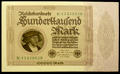 Twelve Different German Hyperinflation Notes - Mint Condition Twelve Different German Hyperinflation Notes - Mint Condition
