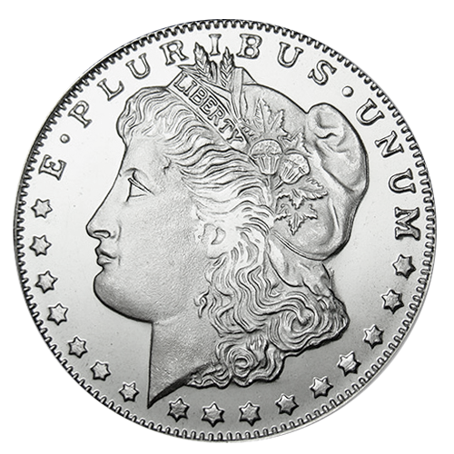 1-oz Morgan Silver Rounds