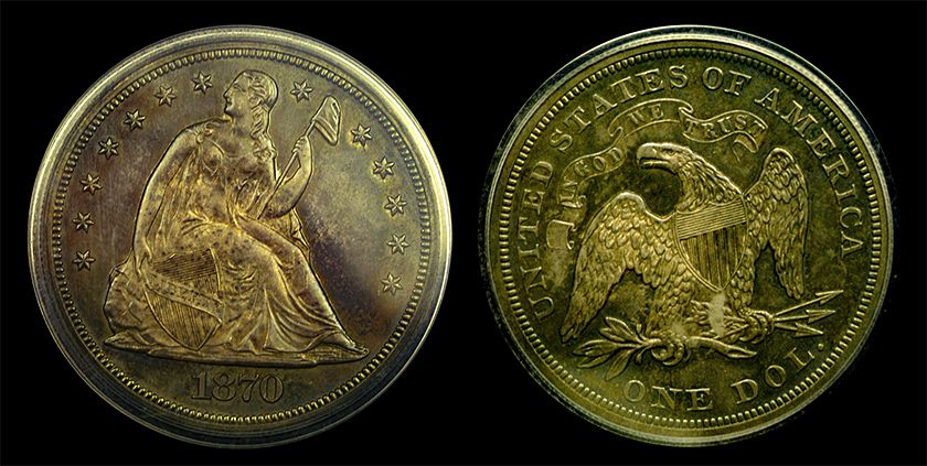 Seated Liberty Dollar History