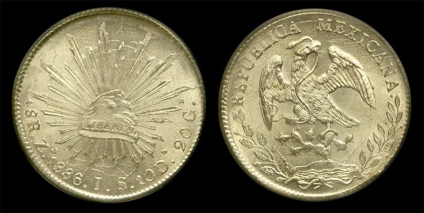 Mexico 8 Reales - MEXICAN LIBERATION FROM SPAIN