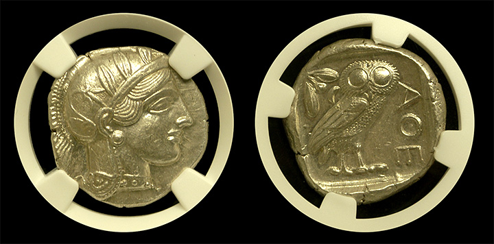 Why the Athenian owl coin was made