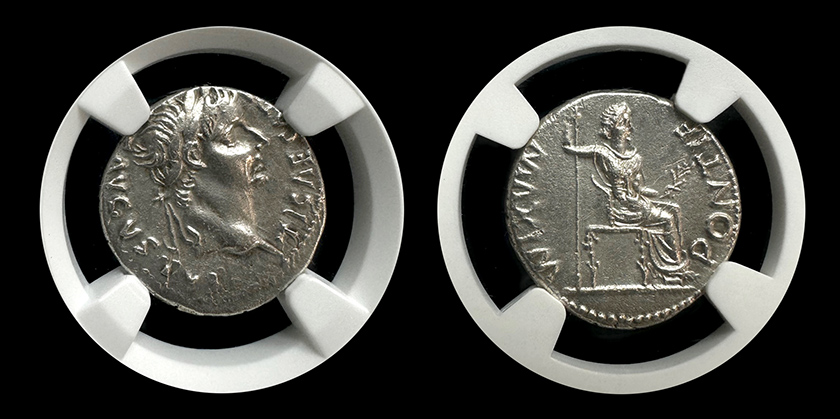 Tiberius Issued a Tribute Penny