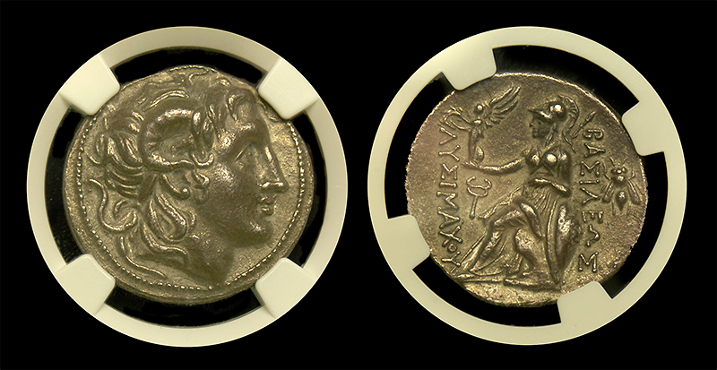 Kingdom of Thrace, Lysimachus, Silver Tetradrachm Kingdom of Thrace, Lysimachus, Silver Tetradrachm