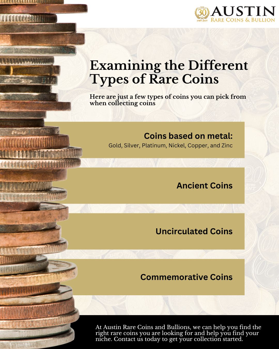 Examining Rare Coins