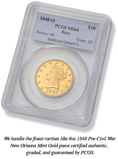 1848-O Liberty Gold Coin