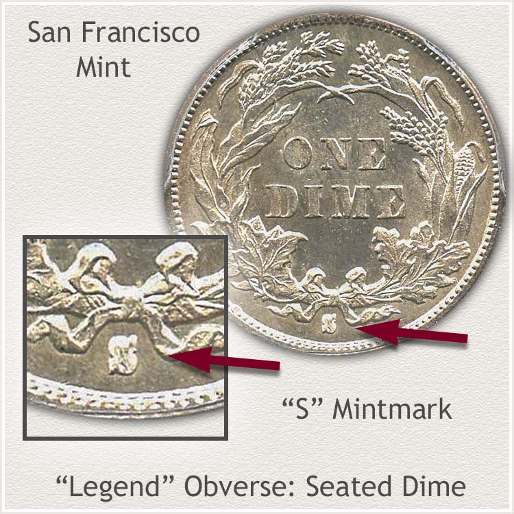San Francisco Mint Mark "S"