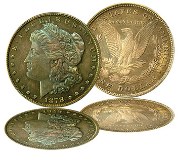 U.S. Proof Silver 66 Morgan coin