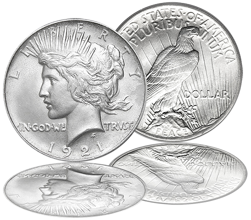 Peace Silver Dollars