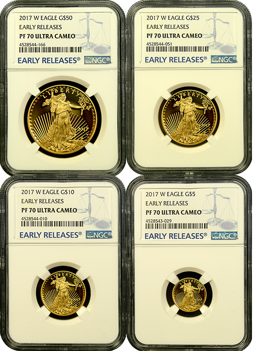 Proof Gold Coin Set