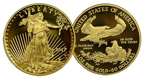 Proof American Eagle Gold coin 