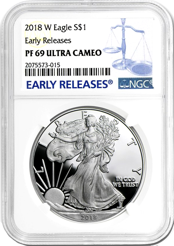 Certified Proof 69 Ultra Cameo Silver Coins