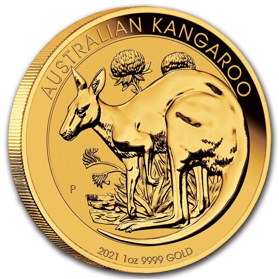 Australian Kangaroo Gold Coin