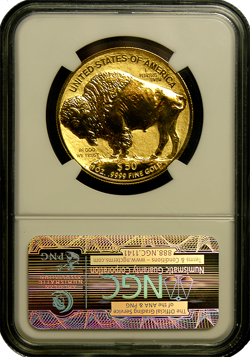 Reverse Proof American Buffalo gold coin
