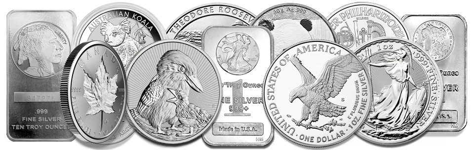 Silver Coins & Bars