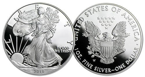 Proof Silver Eagle Coins