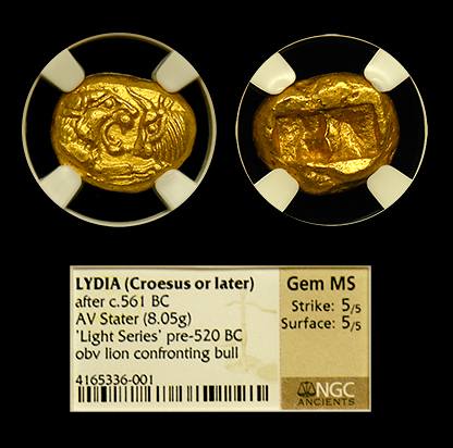 Lydia AV Stater Gem Mint State