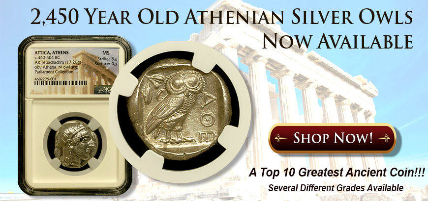 Austin Rare Coins Bullion Gold Silver Rare Coins And Ancient Silver Owl