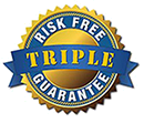 Triple Money Back Guarantee